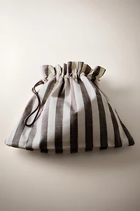 STRIPED MINI HANDBAG