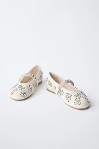 BALLERINES À STRASS