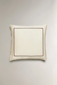 SATEEN PILLOWCASE WITH TRIM