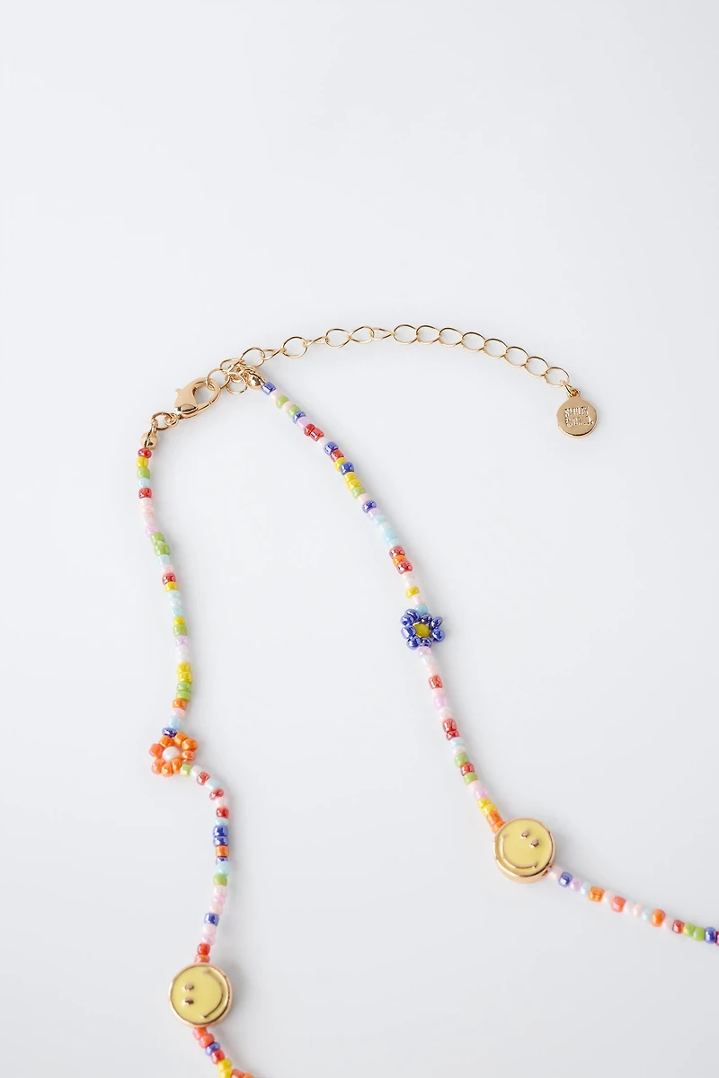 SMILEYWORLD ® BEADED NECKLACE