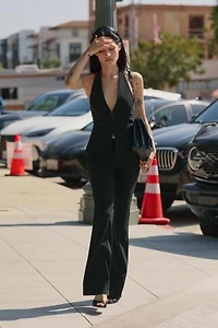 STRETCH HALTER TOP