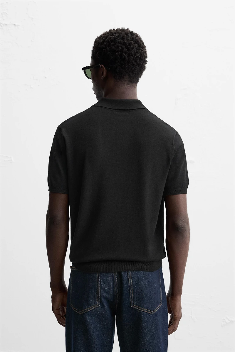 REGULAR FIT KNIT POLO