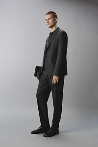 PINSTRIPE SUIT BLAZER