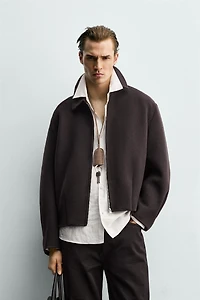 BOXY FIT WOOL JACKET