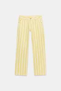 TRF STRAIGHT FIT STRIPED JEANS