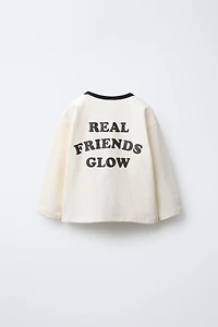 SPARKLY PRINT T-SHIRT