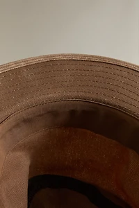 WAXED COTTON HAT