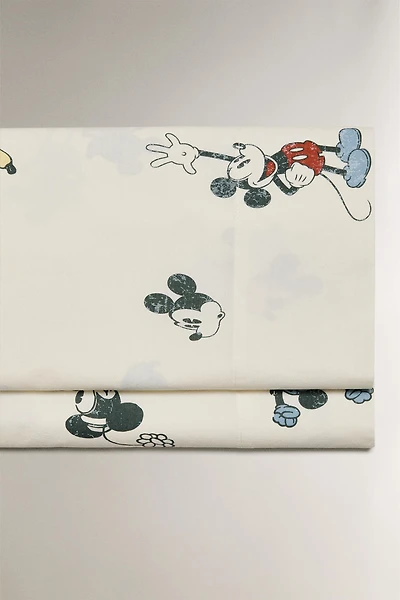 KIDS' MICKEY & MINNIE ©DISNEY FLAT SHEET