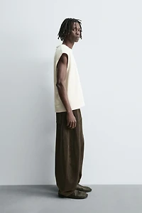 NEOPRENE EFFECT TANK TOP