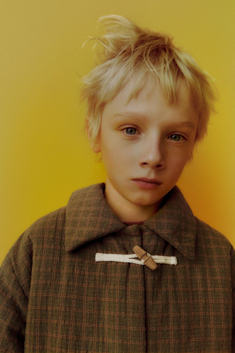 PLAID FIREMAN CLASP JACKET