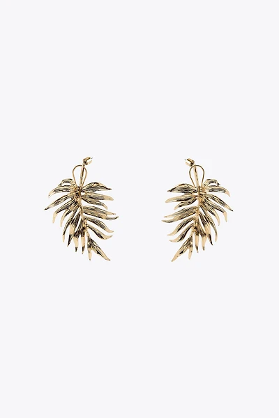 ARECA LEAF EARRINGS