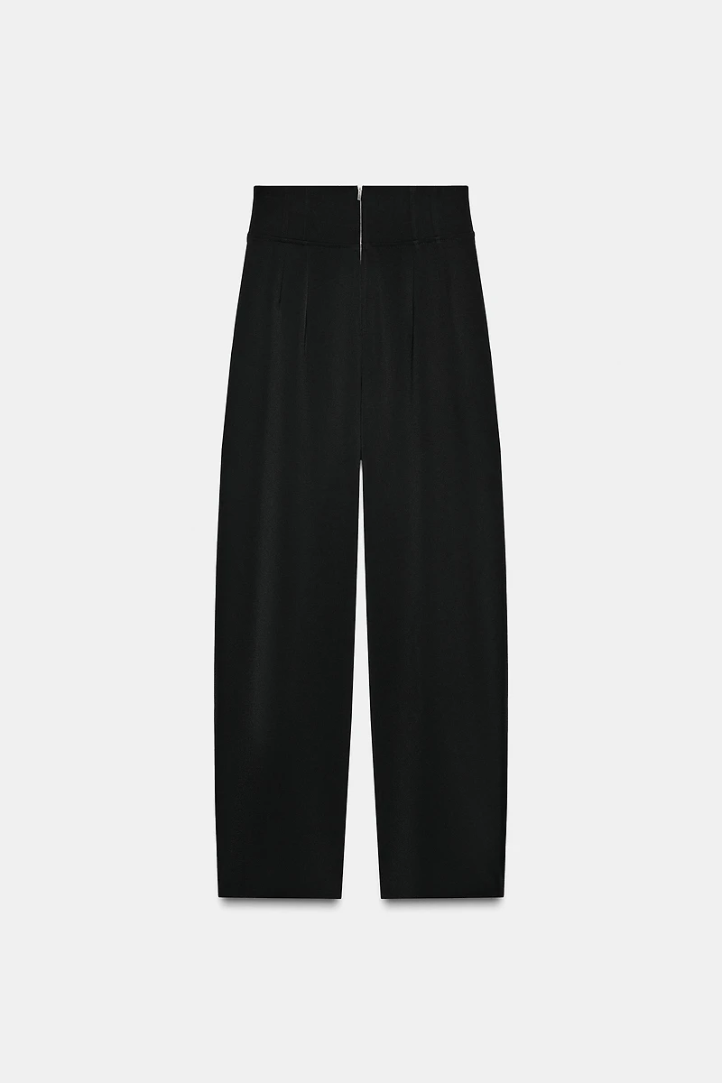 ZW COLLECTION HIGH-WAISTED ZIP PANTS