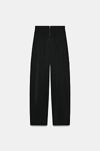 ZW COLLECTION HIGH-WAISTED ZIP PANTS