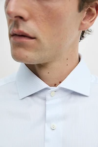 Slim fit 100% cotton shirt