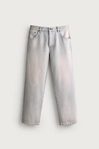 CROPPED BAGGY FIT JEANS