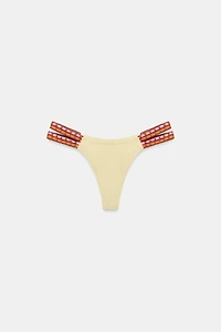 CROCHET STRAP BIKINI BOTTOMS