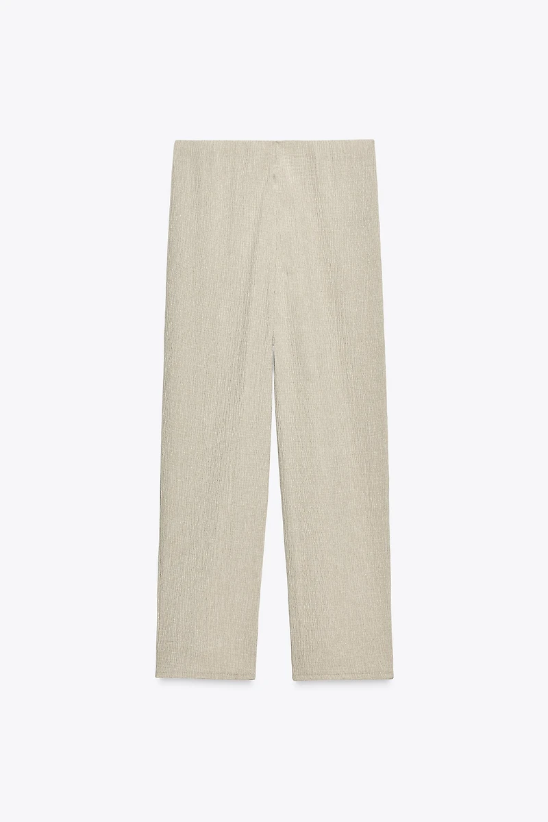 PANTALON BAGGY TEXTURÉ