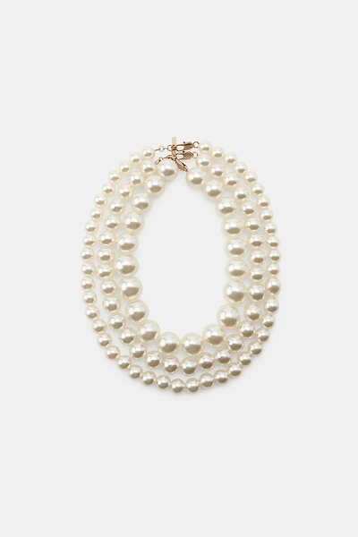 3-PACK OF PEARL NECKLACES