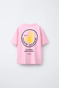 T-SHIRT IMPRIMÉ EN RELIEF ZARA X BODY GLOVE ®