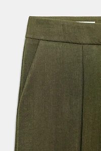PANTALON DROIT NERVURÉ