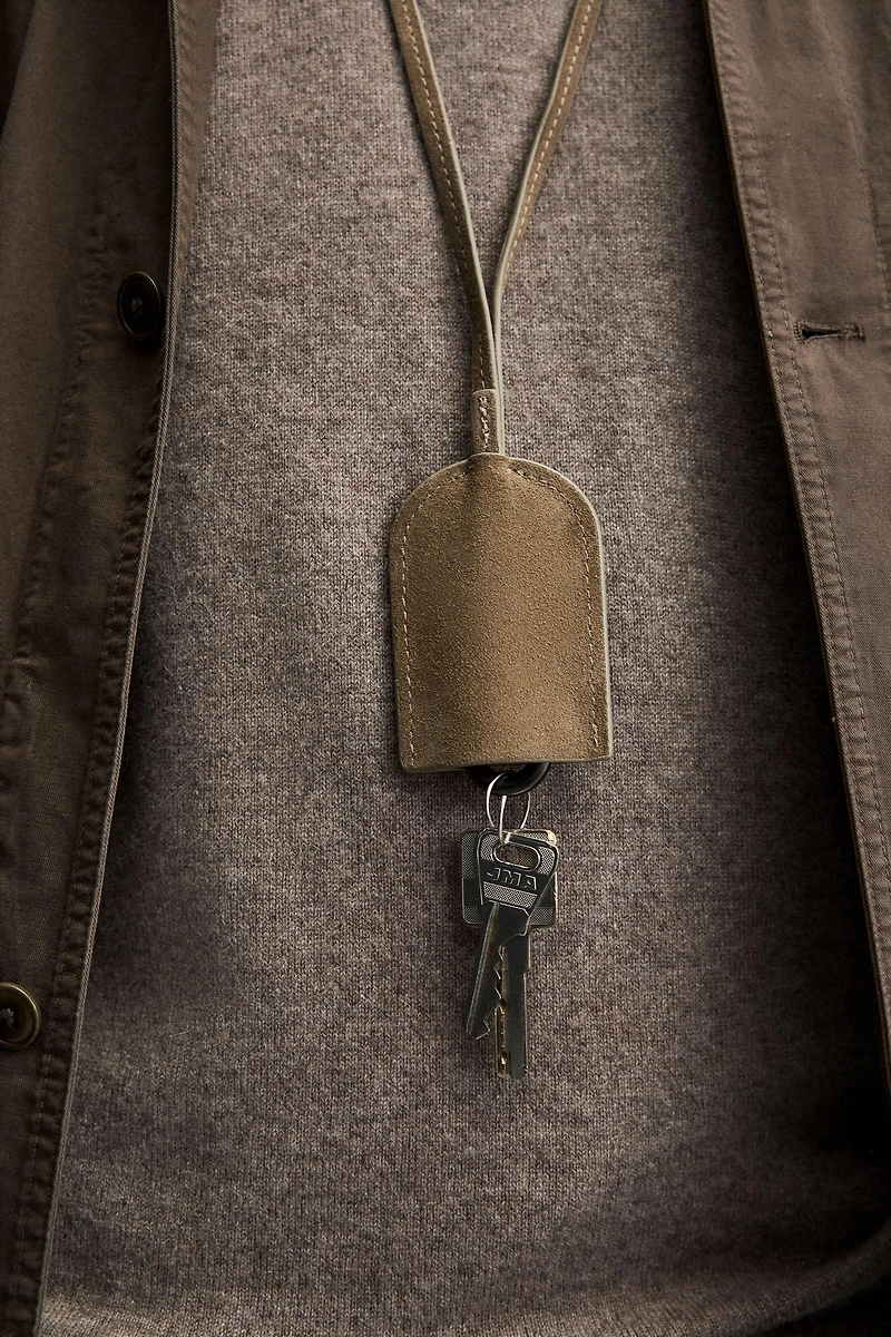 LEATHER PENDANT KEYCHAIN LIMITED EDITION
