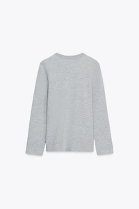 INTERLOCK LONG SLEEVE T-SHIRT