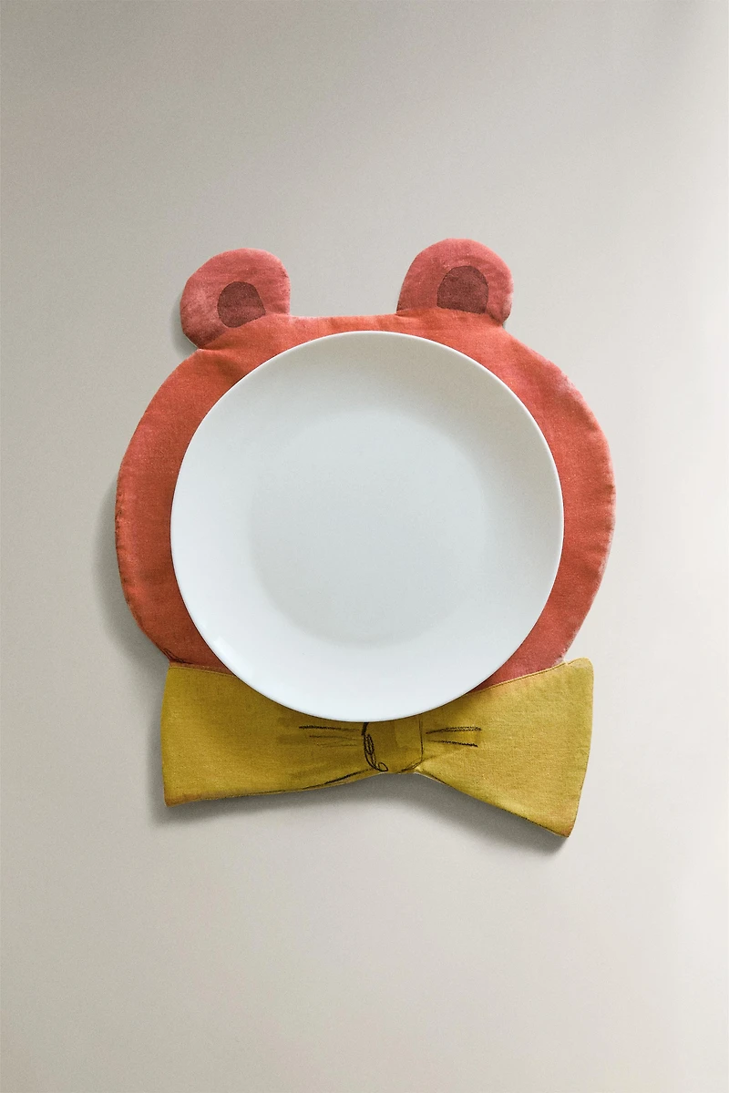 KIDS BEAR PLACEMAT X THE ANIMALS OBSERVATORY