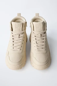 CHUNKY HIGH-TOP SNEAKERS