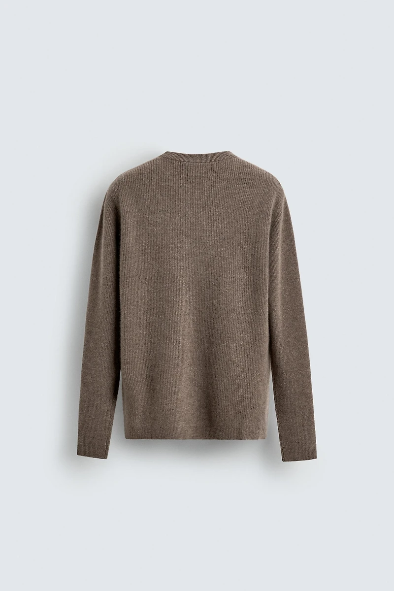 PULL CANNELÉ 100% CACHEMIRE ORIGINS