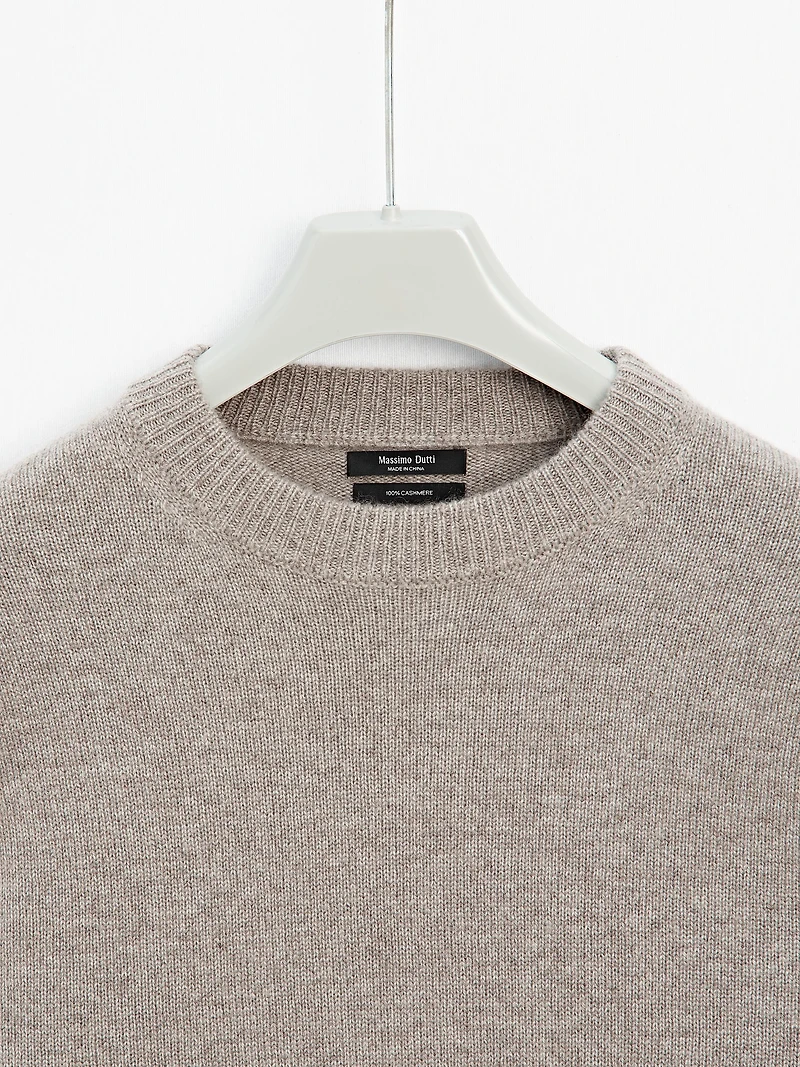 Pull oversize en maille 100 % cachemire