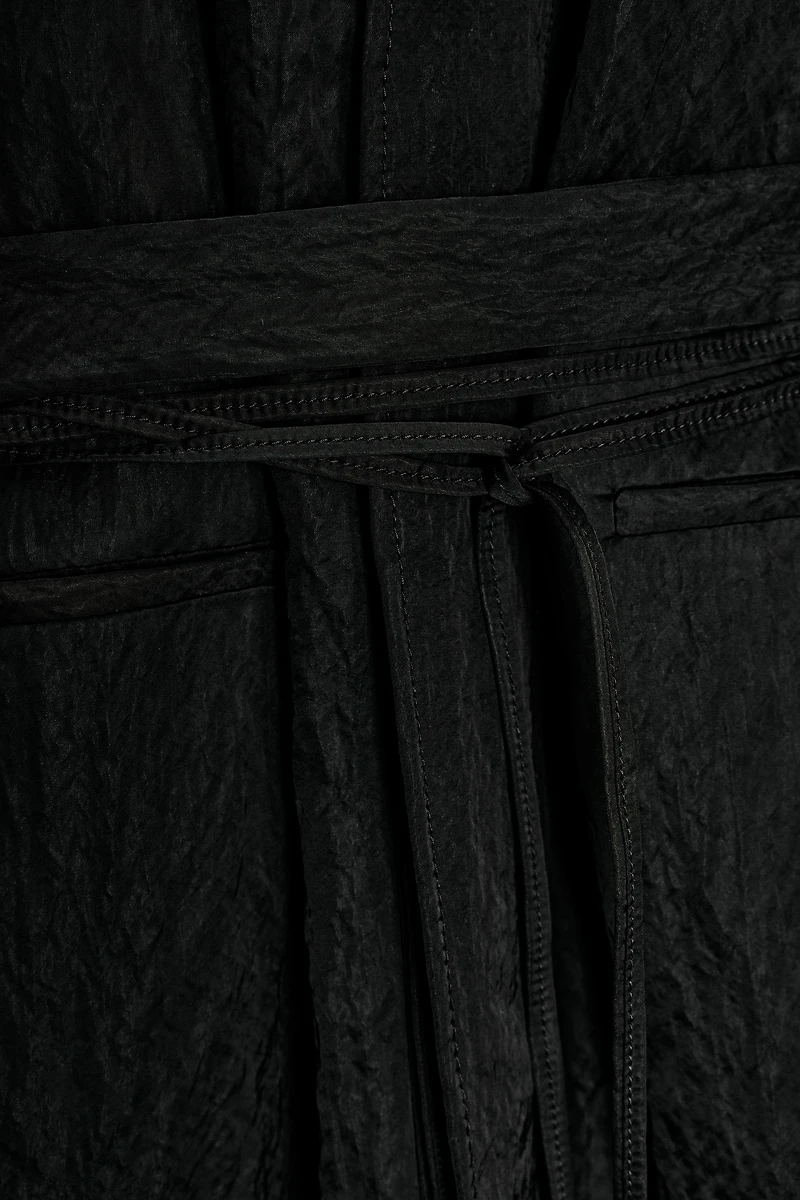 ZW COLLECTION LIMITED EDITION CRINKLED SATIN EFFECT DRESS