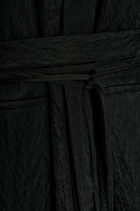 ZW COLLECTION LIMITED EDITION CRINKLED SATIN EFFECT DRESS