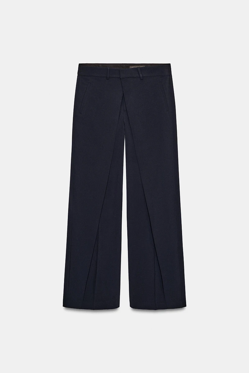 WIDE PLEATED PANTS ZW COLLECTION