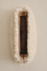 FAUX FUR MAKEUP BAG
