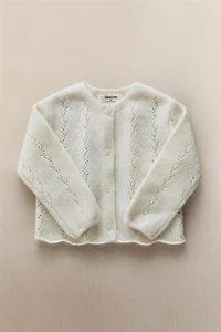VESTE BÉBÉ CACHEMIRE