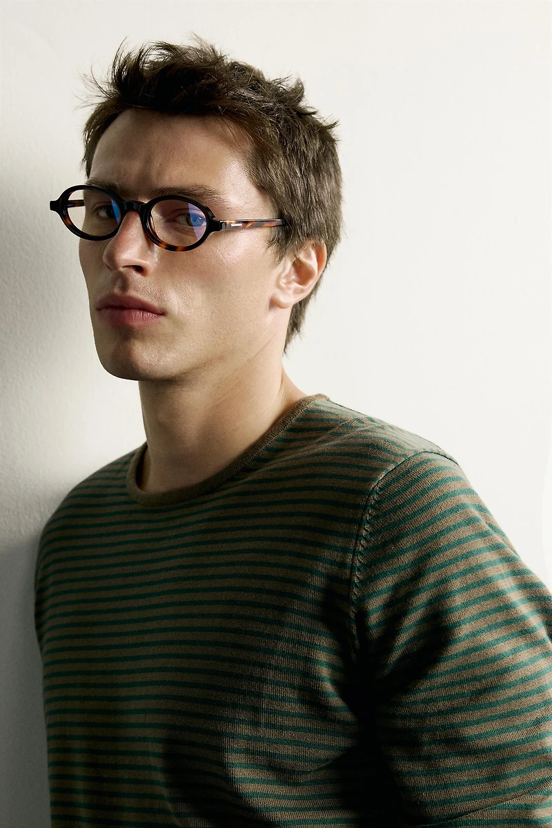 STRIPED REGULAR FIT SWEATER