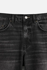 BAGGY FIT DENIM BERMUDA SHORTS