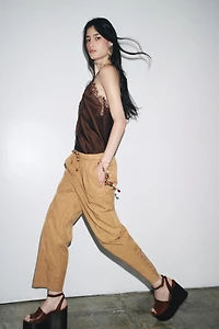 PANTALON DE JOGGING À JAMBES LARGES ZW COLLECTION