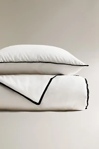QUILTED DOTTED SATEEN QUILT