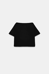 TOP COURT EFFET CAPE