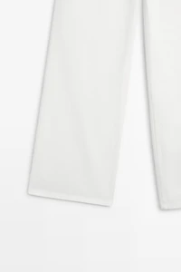 Jean wide leg taille haute