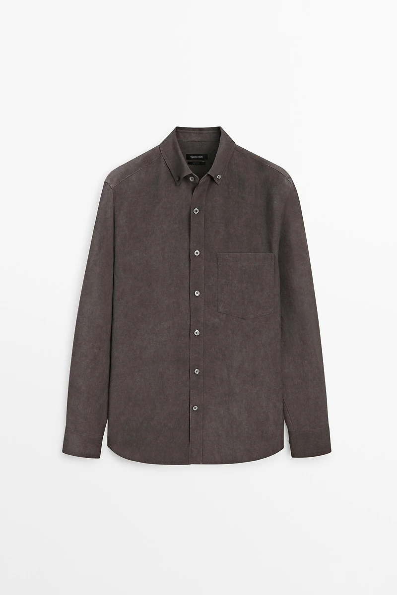 Chemise fluide poche