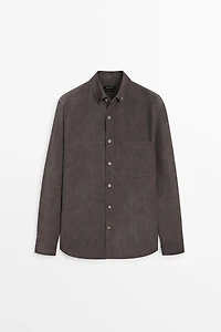 Chemise fluide poche