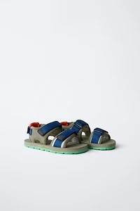 COLOR TECHNICAL SANDALS