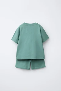 JOGGING SET WITH LABEL