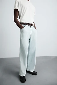 LIGHTWEIGHT LOOSE WIDE FIT JEANS