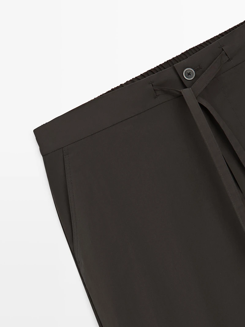 Total look technical trousers