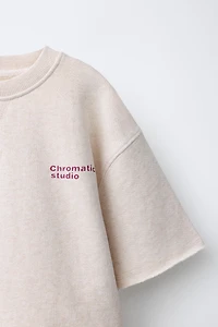 FLEECE JOGGING T-SHIRT