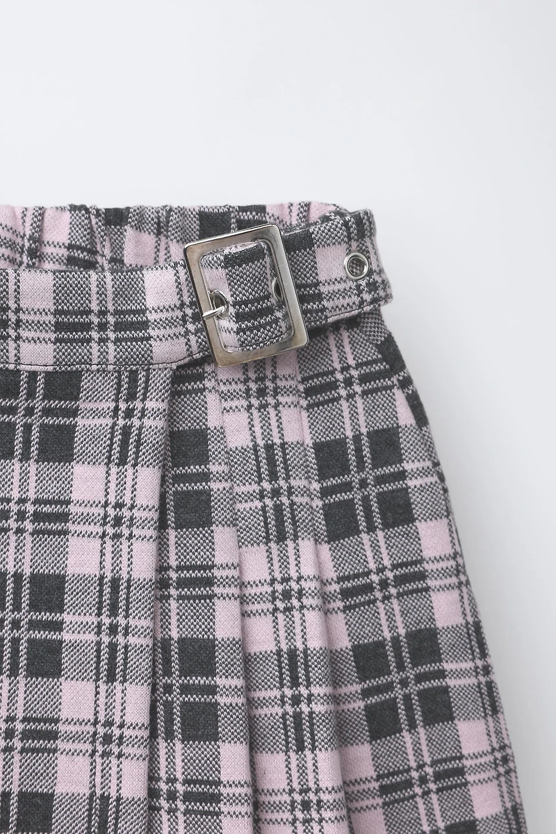 CHECK SKORT