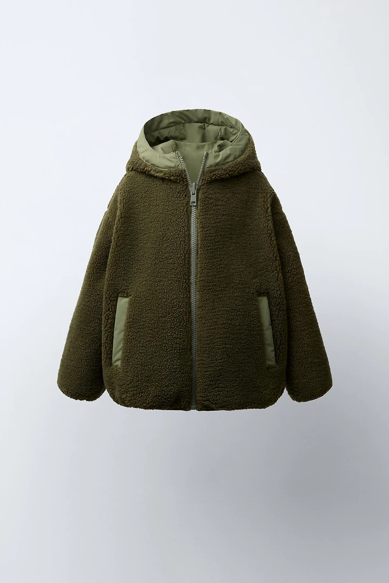 BLOUSON RÉVERSIBLE HYDROFUGE LOGO